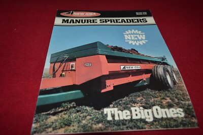 New Idea 244 245 Manure Spreader Dealer's Brochure YABE20 ver2