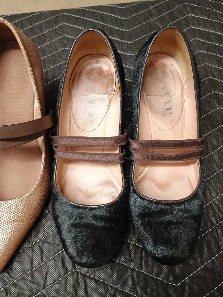 ANYI LU ТУФЛИ РАЗМЕР 35 1/2. 3 пары - Изображение 4 из 4