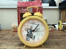 Vintage Disney Mickey Mouse Robotics Table Clock