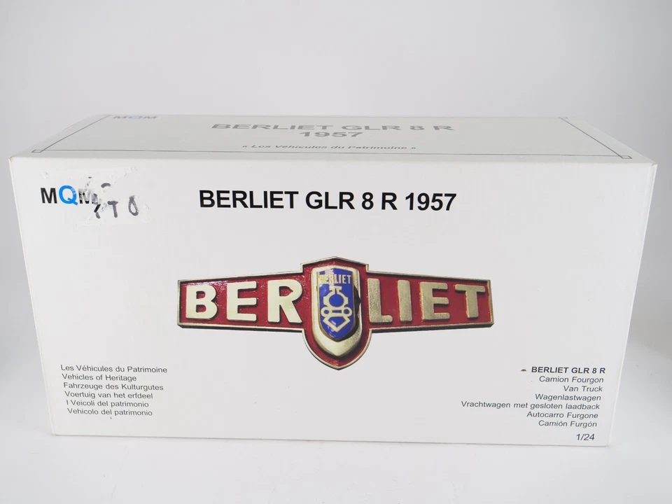 Maqmadon Mqm 1/24 Berliet Glr 8 R 1957 Minoterie Collin - Immagine 3 di 4