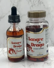 2 DRAGON'S BLOOD ANTI-INFLAMMATORY SANGRE DE DRAGO MIRACLE CROTON LECHLERI