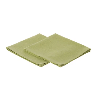 KASANOVA Set tovaglioli Basik, in cotone, da 38X38 cm, 2 pezzi verde