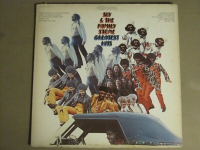 SLY & THE FAMILY STONE GREATEST HITS LP ORIG '70 EPIC KE 30325