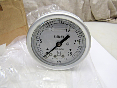 Daichi Keiki 29-G52182 0-25 MPa Liquid Filled Pressure Gauge