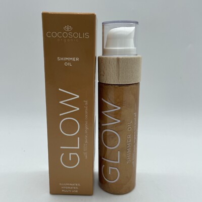 COCOSOLIS Glow Shimmer Oil betont Teint und Bräune 110ml MHD 06/24