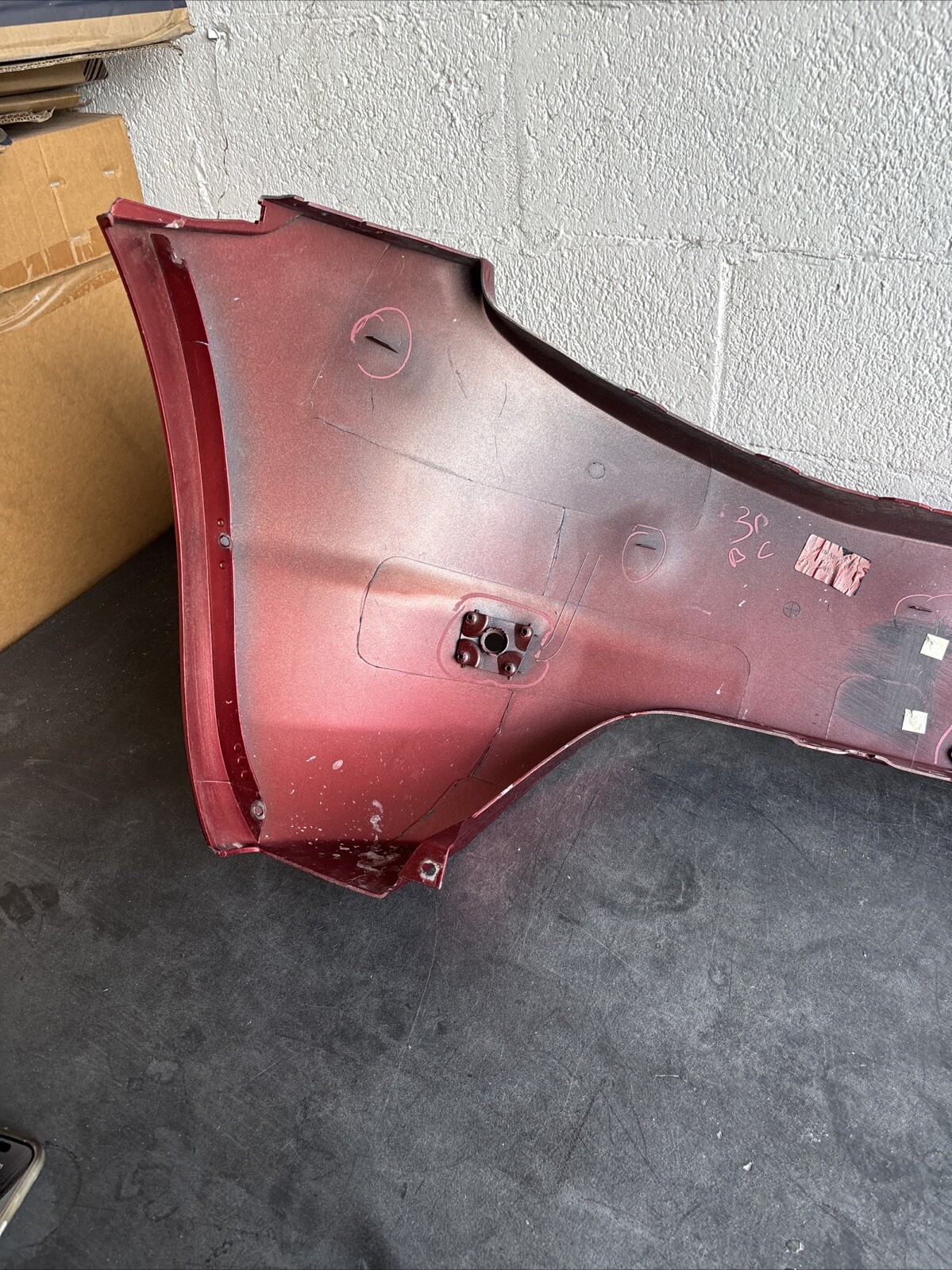 2012-14 McLaren MP4-12C Rear Bumper Cover Assembly #2210