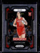 2024 Panini WNBA Monopoly Prizm Caitlin Clark #65 Rookie