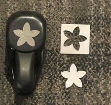 Stampin Up 5 Petal Flower Paper Shapers Punch Whale Tail Card Craft EK Success