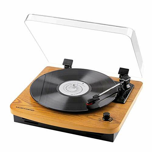 3 speed record player with speakers