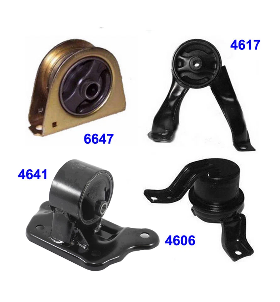 02-07 For Mitsubishi Lancer 2.0L Motor & Trans.Mount Kit 4PCS Auto Trans. M272 - Image 2 of 3