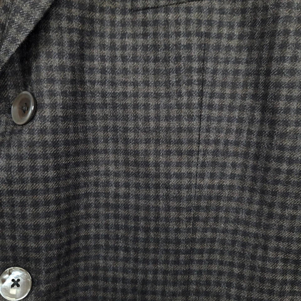 Boss Hugo Boss Johnston2 Men's 42R (44) Blazer Wool Plaid Sports Coat Jacket NWT - Image 3 of 4