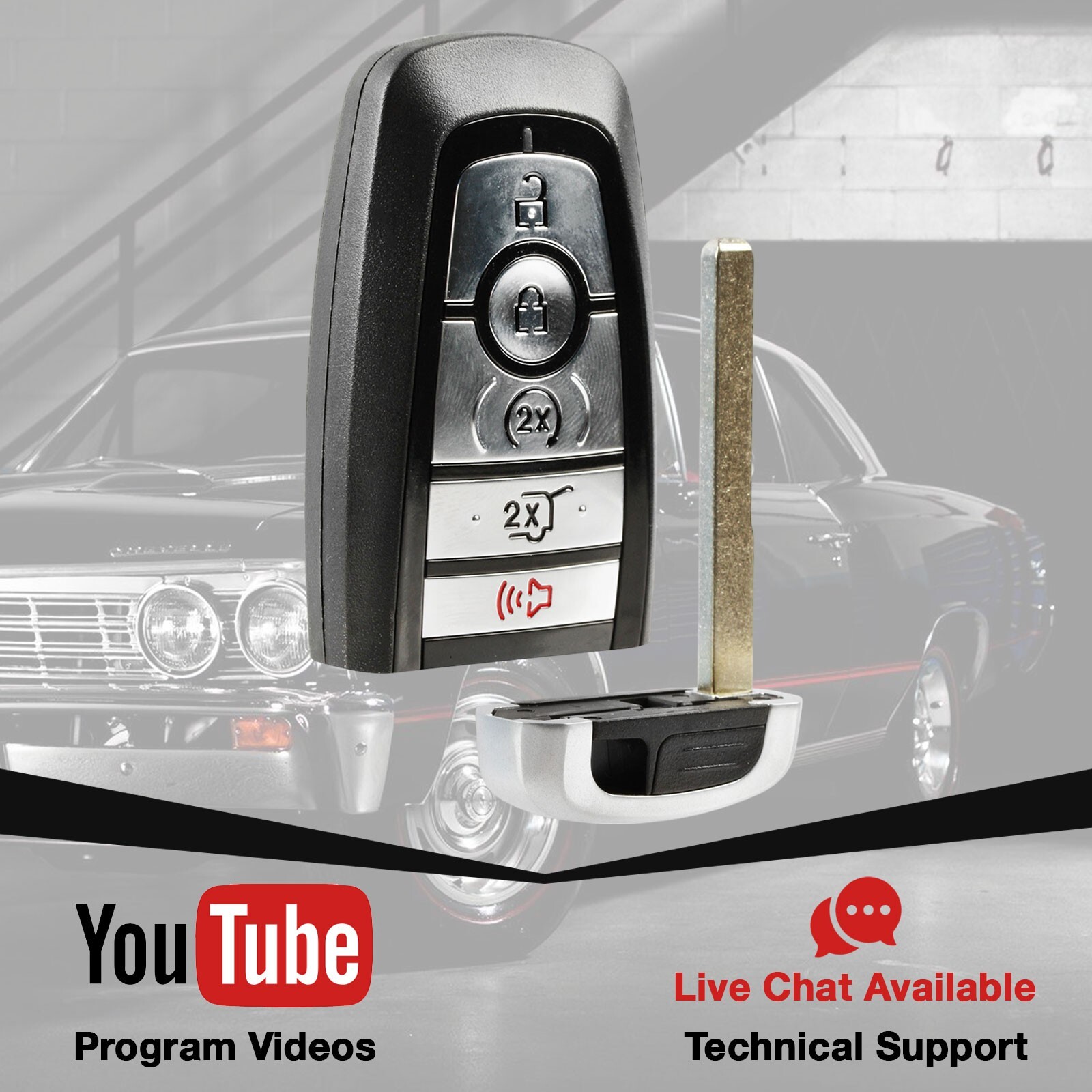 Key Fob Remote for 2018-2023 Ford Explorer Expedition M3N-A2C93142600 164-R8198