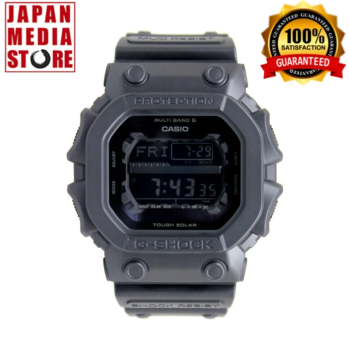Casio G-SHOCK GXW-56BB-1JF Tough Solar Radio Watch ALL BLACK