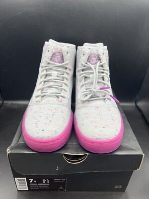M.S ジャスミン Air Jordan Jasmine GG Wolf Grey GS Size 7Y / Women's 8.5 (768927