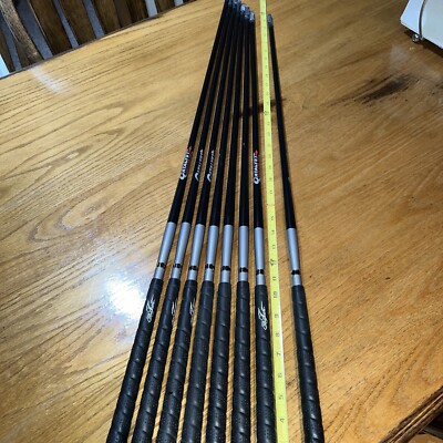 bob toski Set Of catalyst flex 290 mens golf club irons shafts & Grips Only