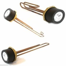 COPPER IMMERSION CYLINDER HEATER ELEMENT 11" 14" 18" 23" 27" 30" 36” TESLA 