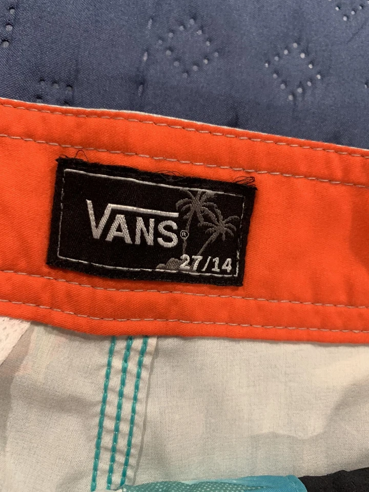 Bañador Vans para niños talla 14-27 diseño tropical hawaiano floral Foto 4 de 4