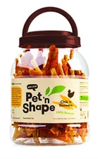 Pet n Shape Chik n Skewers Chicken Wrapped Rawhide Dog Chew 2lb packing may vary