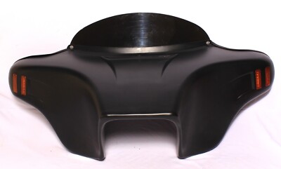 BATWING FAIRING WINDSHIELD 4 HARLEY TOURING ROAD KING PRIMER ABS 6x9''