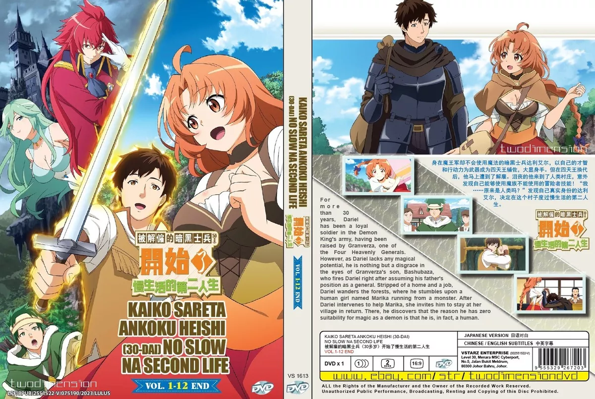 Anime de Kaiko Sareta Ankoku Heishi (30-Dai) no Slow na Second