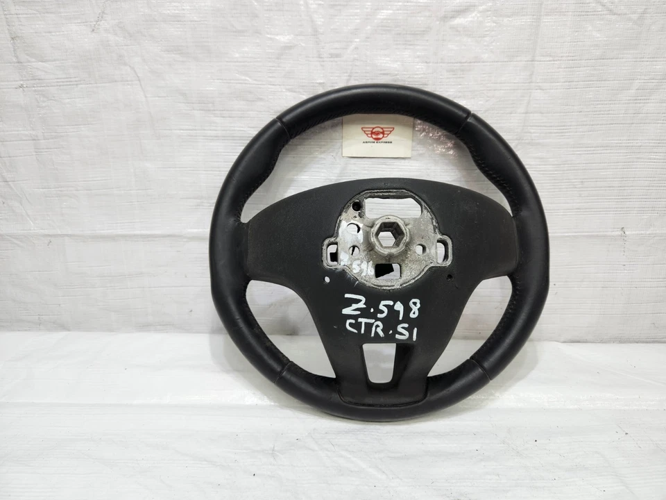 Руль с переключателем управления 2011-2013 Volvo S60 T5 черный кожаный от оригинального производителя - Изображение 2 из 4