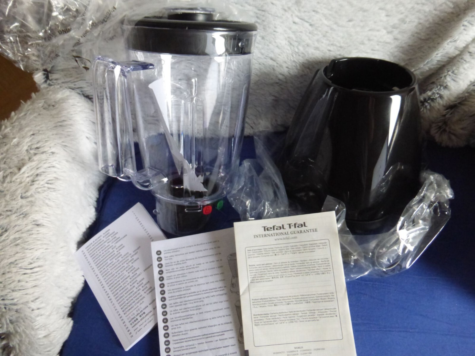 Tefal Equinox BL305801 Bol mixeur blender 400 Watt Noir Cocktails