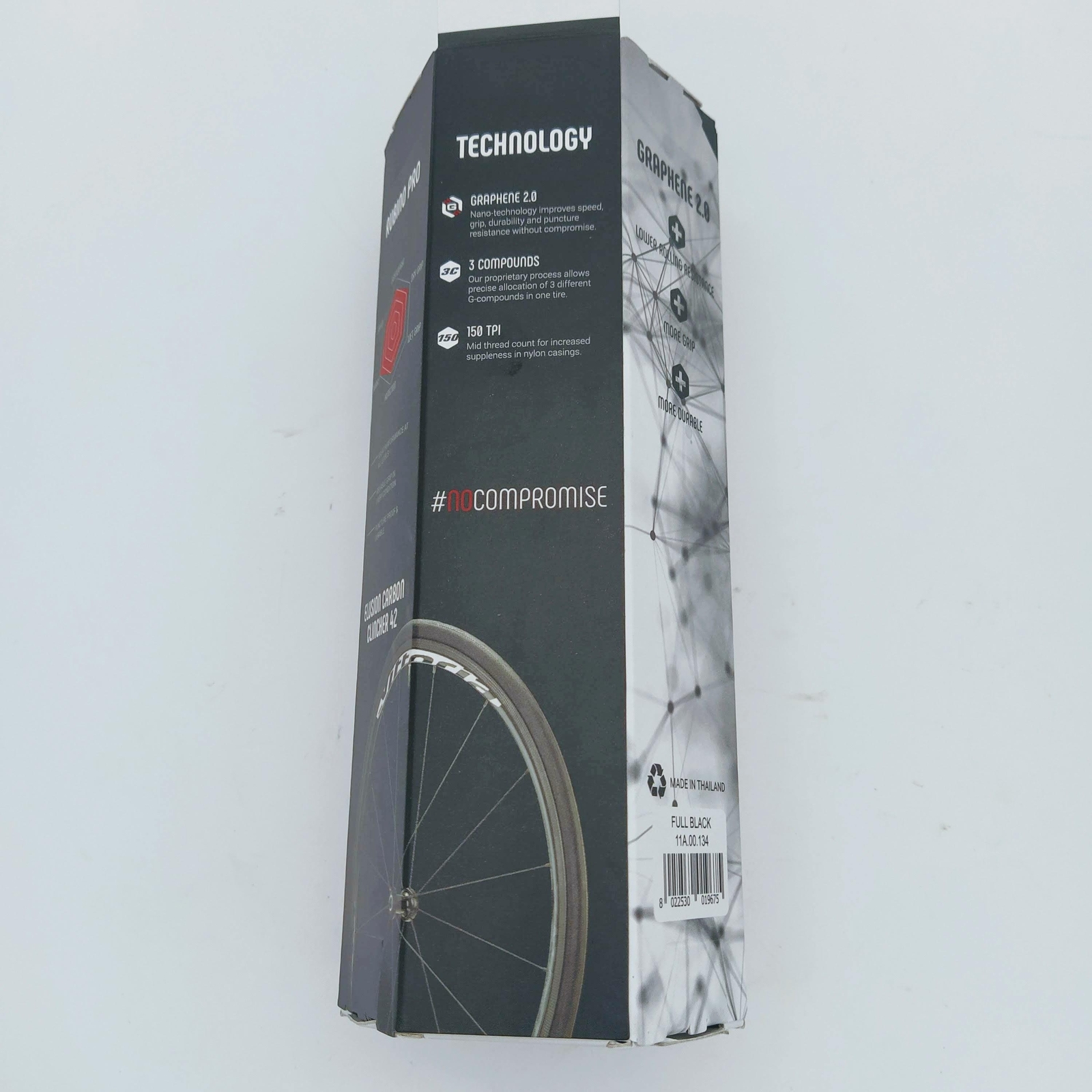 Pneu Vélo Route Vittoria Rubino Pro IV Graphene 2.0 - Sans Chambre à Air - TLR Tubeless Ready