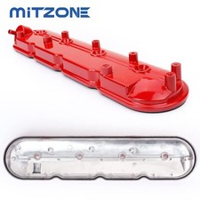 004-235-Y Red Valve Covers left right Compatible with Silverado Sierra Express