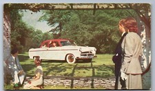 C.1952 AERO WILLYS MOST EXCITING CAR IN MOTORDOM AD POSTCARD P34
