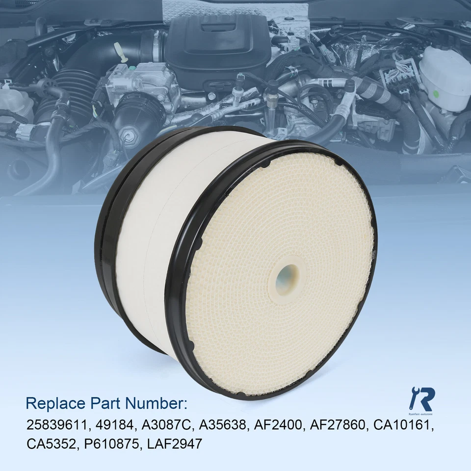 Filtro de aire del motor apto para Chevrolet Silverado 2500 HD 2006-2010 A3087C 25839611  Foto 2 de 4