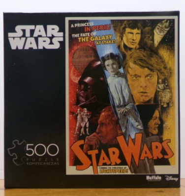 STAR WARS ORIGINAL TRILOGY SET 1950'S INSPIRED MOVIE POSTER