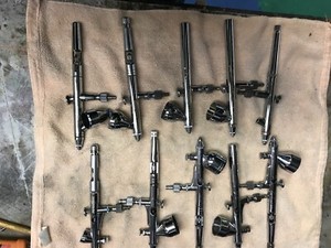 10 Airbrushes + Ink 4 Iwata’s.