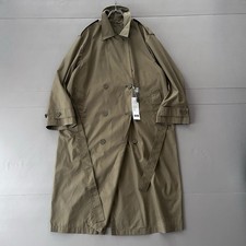 UNIQLO U Lemaire Gabardine Over Trench Coat Olive XL 439697