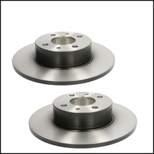 Paar Bremscheiben Hinten Durchmesser Ø 251 Für Fiat Bravo II (198) Ab 2006