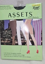 Assets By Sara Blakely Footless Shapewear Mid Thigh Shaper Black Size 2 