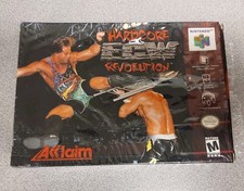 N64 Nintendo 64 ECW HARDCORE REVOLUTION New Open Box Game Wrestling WWF