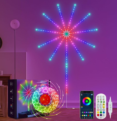#ad Smart Firework LED Strip Light App Control Sync RGB Dream Color USB Powered $85.87