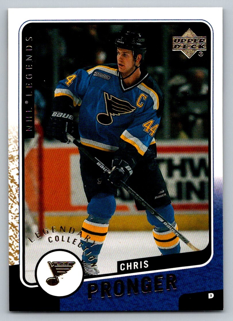 2000 UD Legends Legendary Collection  Chris Pronger 115 /375