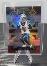 2023 Panini Select - Concourse Bryce Young #14 Black & Red Prizm Die-Cut (RC)