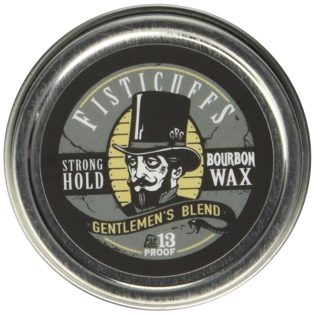 Fisticuffs Strong Hold Mustache Wax Gentlemen's Blend 1 1 Ounce (Pack of 1) 