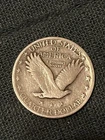1928 Standing Liberty Quarter Silver US Coin better than very fine