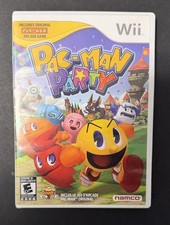 Pac-Man Party (Nintendo Wii, 2010) CIB Complete Tested Working w/ Manual