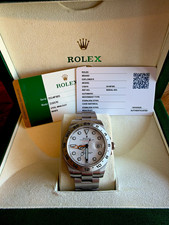 Rolex Explorer II 216570 White Dial 42mm Stainless Bracelet Card, No Box