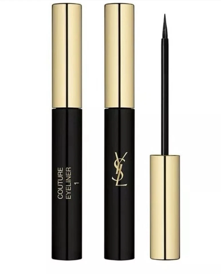 Delineador de ojos YSL Couture Liquid Black DEFINIDO LÍQUIDO 01 NEGRO MINIMAL MAT Foto 2 de 4