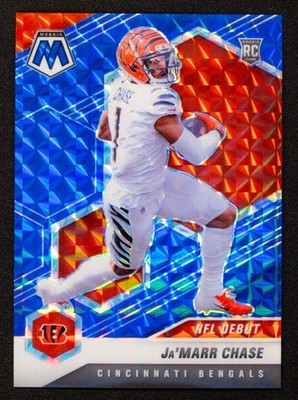 2021 Panini Mosaic JA'MARR CHASE /99 ROOKIE Geometric RC Bengals CLEAN & RARE SP