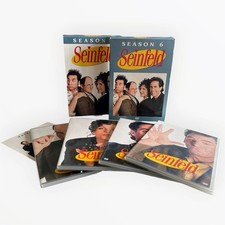 Seinfeld Season 6 DVD 2005 Complete 4-Disc Box Set 24 Episodes Sony Sitcom
