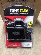 NEW Delkin Devices DC450D-P eFilm Pop-Up Screen Shade for Canon EOS Rebel XSi