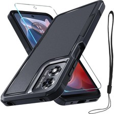 for Motorola Moto G Play 2024 Case, Full Body Heavy Duty Rugged Shockproof Prote