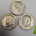 1965 1968-D 1969-D Kennedy Half Dollar 50C 40% Silver Business Lot of 3