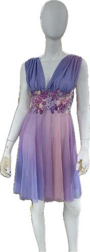 EMA SAVAHL COUTURE DRESS SZ SM AS IS